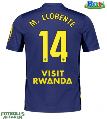 Atletico Madrid Marcos Llorente #14 Bortatröja 2025-26 Kortärmad